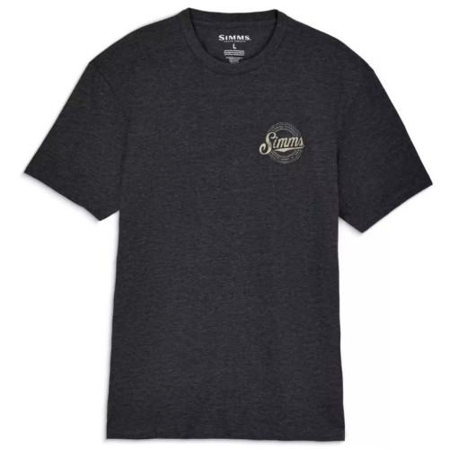 Футболка Simms Circle Lockup T-Shirt Charcoal Heather