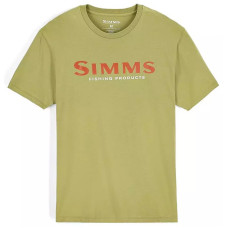 Футболка Simms Logo T-shirt Tent Green
