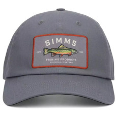 Кепка Simms Single Haul Cap Gunmetal Trout