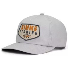 Кепка Simms Double Haul Cap Overcast Abstract Bass