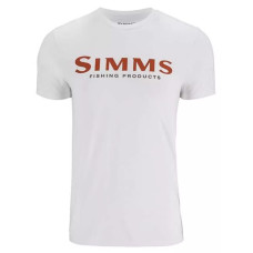 Футболка Simms Logo T-Shirt Pure White