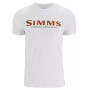 Футболка Simms Logo T-Shirt Pure White