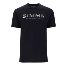 Футболка Simms Shroud Fill Logo T-Shirt Black