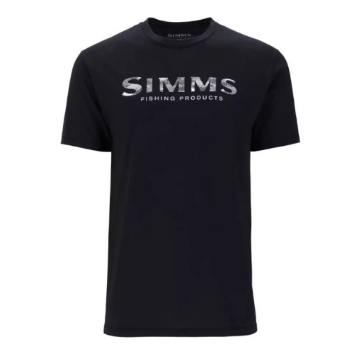 Футболка Simms Shroud Fill Logo T-Shirt Black