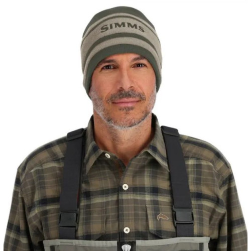 Шапка Simms Hayward Wool Beanie Dark Olive