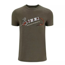 Футболка Simms Hook & Loop T-Shirt Military Heather