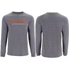Реглан Simms Logo Shirt LS Athletic Heather