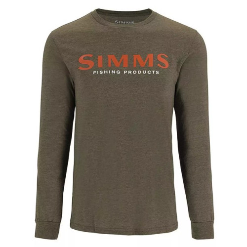 Реглан Simms Logo Shirt LS Loden Heather