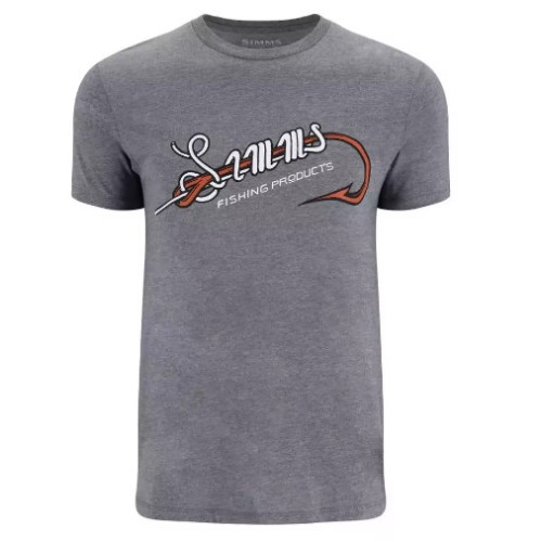 Футболка Simms Hook & Loop T-Shirt Athletic Heather