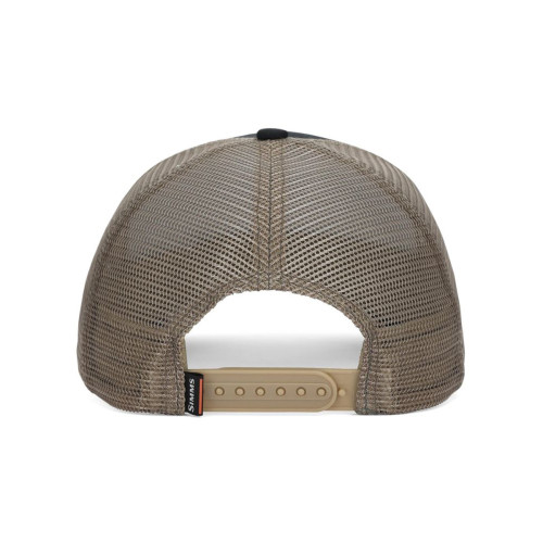 Кепка Simms Double Haul Trucker Stone Black