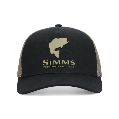 Кепка Simms Double Haul Trucker Stone Black