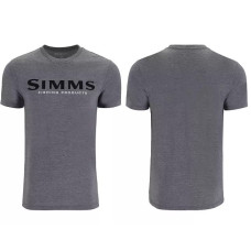Футболка Simms Logo T-Shirt Athletic Heather
