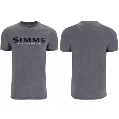 Футболка Simms Logo T-Shirt Athletic Heather