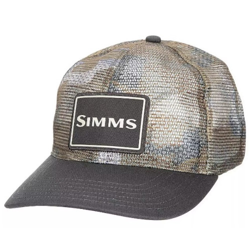 Кепка Simms Mesh All-Over Trucker Hex Flo Camo Earth