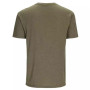 Футболка Simms Logo T-Shirt RC Dark Clover/Military Heather