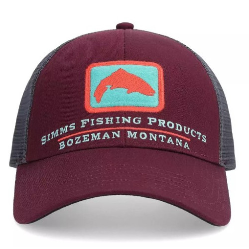 Кепка Simms Single Haul Small Fit Trucker Mulberry