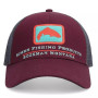 Кепка Simms Single Haul Small Fit Trucker Mulberry
