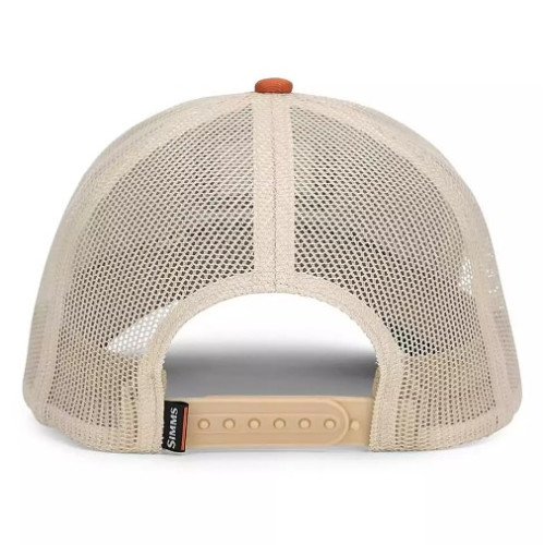 Кепка Simms Double Haul Icon Trucker Simms Orange