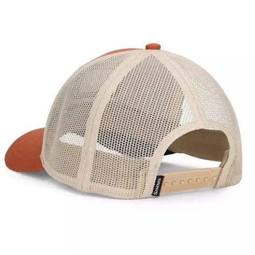 Кепка Simms Double Haul Icon Trucker Simms Orange
