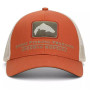 Кепка Simms Double Haul Icon Trucker Simms Orange