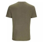 Футболка Simms Stacked Logo Bass T-Shirt Military Heather