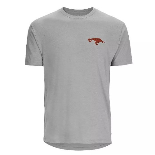 Футболка Simms Square Bill T-Shirt Cinder Heather