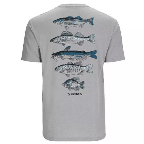 Футболка Simms Species T-Shirt Cinder Heather