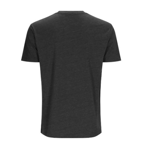 Футболка Simms Fly Patch T-Shirt Charcoal Heather