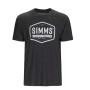 Футболка Simms Fly Patch T-Shirt Charcoal Heather