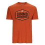 Футболка Simms Fly Patch T-Shirt Adobe Heather