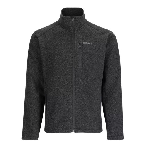 Кофта Simms Rivershed Full Zip Black Heather