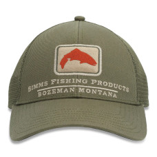 Кепка Simms Trout Icon Trucker Riffle Green