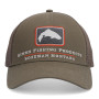 Кепка Simms Trout Icon Trucker Hickory