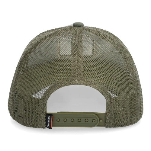 Кепка Simms Double Haul Icon Trucker Smokey Olive
