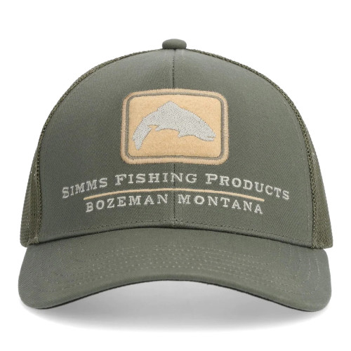 Кепка Simms Double Haul Icon Trucker Smokey Olive