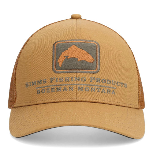 Кепка Simms Double Haul Icon Trucker Chestnut