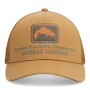 Кепка Simms Double Haul Icon Trucker Chestnut