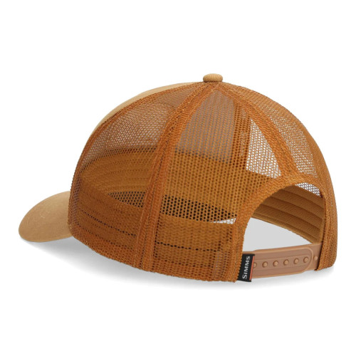 Кепка Simms Double Haul Icon Trucker Chestnut