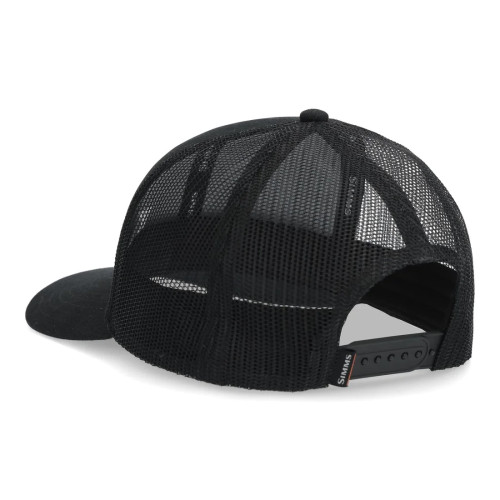 Кепка Simms Double Haul Icon Trucker Bass Black