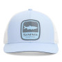 Кепка Simms Double Haul Icon Trucker Tarpon Steel Blue