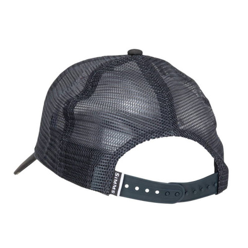 Кепка Simms Small Fit Trout Icon Trucker Carbon
