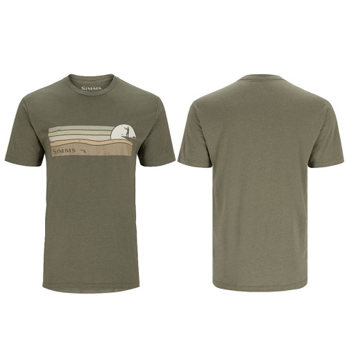 Футболка Simms Sunset T-Shirt Military Heather
