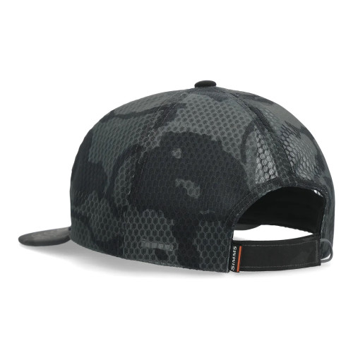 Кепка Simms 7-Panel Tech Trucker Regiment Camo Carbon