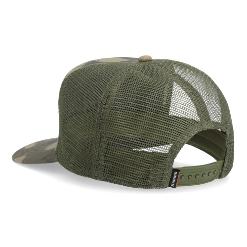 Кепка Simms 7-Panel Trucker Olive