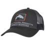Кепка Simms Trout Icon Trucker Carbon
