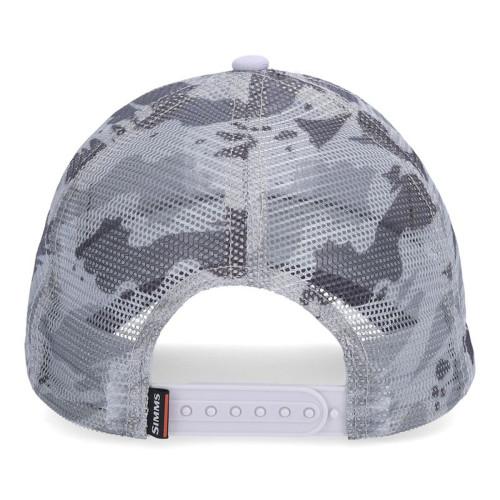 Кепка Simms Trout Icon Trucker Ghost Camo Steel