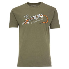Футболка Simms Special Knot T-Shirt Military Heather