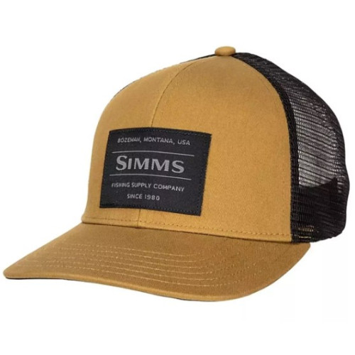 Кепка Simms Original Patch Trucker Dark Bronze