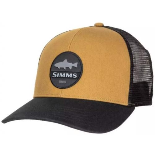 Кепка Simms Trout Patch Trucker Dark Bronze