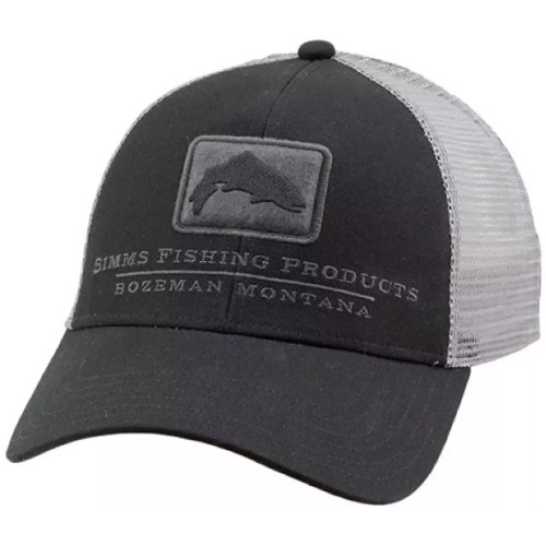 Кепка Simms Trout Icon Trucker Black